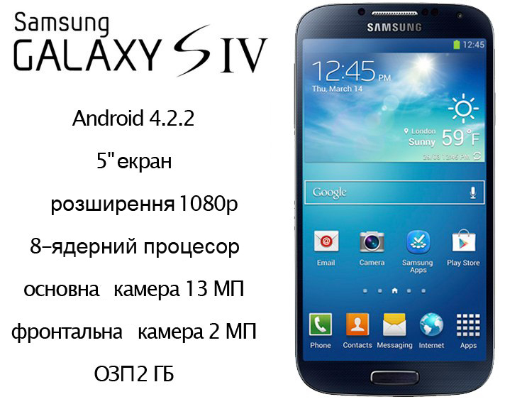 Galaxy S4 представили офіційно